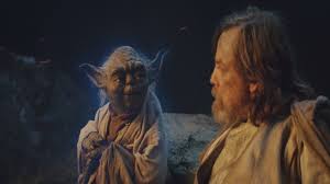 Star Wars The Last Jedi Yoda S Force Ghost Scene 1080p Hd Ghost Scene Star Wars Yoda Star Wars Theme