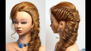 I would say it works best on long hair if you want the uniform waves, however it could work well on medium shoulder length hair with a more. Hairstyle For Party Medium Long Hair Tutorial Youtube