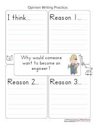 We've collected 50 fourth grade writing prompts—including opinion, persuasive, informational, and narrative—to spur your students' imaginations and get them writing! Engineer Opinion Writing Manuscript Primarylearning Org
