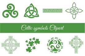 All the symbols stand for something unique, and people often gift them or things having these symbols on them, to their loved ones. Celtic Symbols Clipart Grafik Von Biljanacvetanovic Creative Fabrica