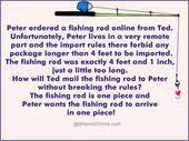 Logical Riddle How To Ship The Fishing Rod Bhavinionline Com Riddles With Answers Clever Riddles Rod