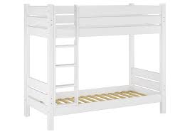 La scaletta è montabile a sinistra o destra. Letto A Castello Bianco In Pino Massello Per Adulti 80x190 Nicchia 100cm 60 16 08 190w Www Steinhaus Massivholzmoebel Shop