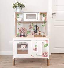 Ikea Duktig Removable Light Flowers Ikea Decals Furniture Etsy Ikea Idee Ikea Idee Cucina Ikea