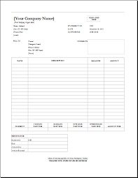 4 Customizable Invoice Templates For Excel Word Excel Templates