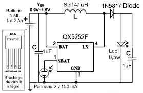 The diagram illustrates the dc solar lighting connected directly to the steca pr3030 solar charge controller. Solar Garden Light Diy Madeinfck