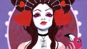 Queen of Hearts Speed Paint Demo by Leilani Joy