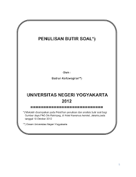Maybe you would like to learn more about one of these? Kisi Kisi Soal Masuk Universitas Negeri Yogyakarta Jawabanku Id