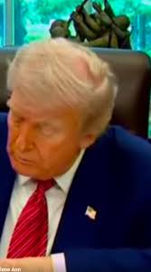 What's the first thing you notice in this picture of our glorious Dear  Leader?