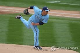 현재 토론토 블루제이스로 팀을 옮긴 류현진. 1xnrzzdjiqix9m