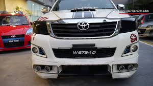Hilux dengan wajah baru ini ditawarkan dalam lima varian; Toyota Hilux Modified Galeri Kereta Youtube