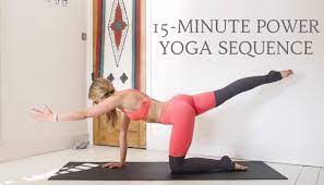 Learn the fundamentals of alignment, breath, and the meditative qualities of yoga. 15 Minute Power Yoga Sequence Vinyasa Flow Yoga Youtube
