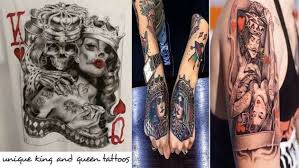 Meaning and symbolism (2021 updated) top 30 amazing spider tattoos on different placement of your body 20 Unique King And Queen Tattoo Design Ideas Entertainmentmesh