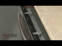 How to install samsung dishwasher. Samsung Dishwasher Mounting Bracket Replacement Dd94 01002a Repair Clinic