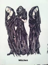Witches Costume Sketch By Catherine Zuber Costume Design Sketch Lady Macbeth Macbeth