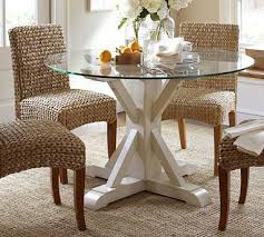 Ava Pedestal Dining Table Round Almond White Glass Round Dining Table Pedestal Dining Table Glass Top Dining Table