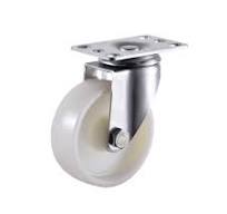 3" 3 Inch Nylon Swivel Top Plate Casters Heavy-Duty Castor Wheels Medium  Duty Caster for Trolley Workbench Wheel Manufacturer
