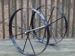 Kar a simple to make diy cart axle you. Steel Wagon Wheels And Axle Kit Custom Wagon Wheels