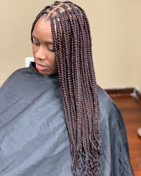 Small Knotless Box Braids W Crinkled Ends Only A Few Appts Left For The Month Of June Im Overwhelmed Wit Short Box Braids Blonde Box Braids Small Box Braids Find this pin and more on beauty tips by unwrapped. small knotless box braids w crinkled