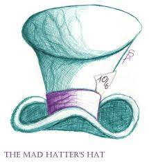 Mad Hatter S Hat Mad Hatter Drawing Hat Drawing Mad Hatter Hat Drawing