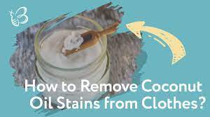 You can use it to clean an oil stain. How To Remove Coconut Oil Stains From Clothes Fresh Guide Youtube