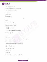 Cbse Sample Paper Class 9 Maths Set 1 Solution Get Pdf