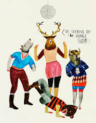 Kelly Puissegur No Parking On The Dance Floor Art Cool Wall Decor Floor Art