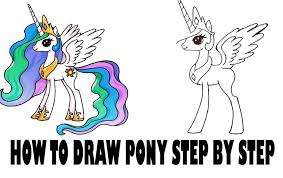 Twilight sparkle is the central main character of my little pony friendship is magic. How To Draw My Little Pony And Unicorn For Android Apk Download