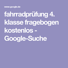 Fahrradprufung 4 Klasse Fragebogen Kostenlos Google Suche Poncho Hakeln Anleitung Kostenlos Bommel Machen Anleitungen