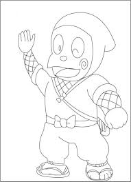 They talk about soldiers who lived in japan during the middle ages. 20 Ninja Hattori Colouring Pages