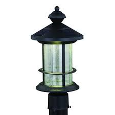 Patriot Lighting Solar Integrated Led Avoca Post Light At Menards