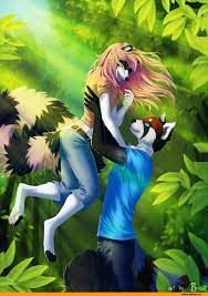 Pin By Anton On Arti Furry Couple Furry Oc Furry Wolf