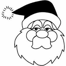 Hundreds of free spring coloring pages that will keep children busy for hours. Thinking Santa Face Coloring Page