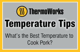 whats the best temperature to cook pork thermoworks