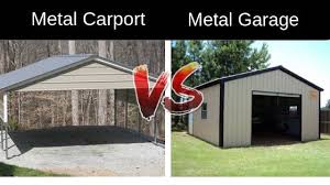 Temporary patio covers portable carports metal pole carport car. Metal Carport Vs Metal Garage What Is The Difference