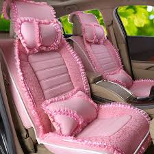Online Shop Princess Lace Pink Lady Car Seat Covers Sedan Chairs Decoration Women S Girls Bridal S Car Seats Pink Car Accessories Pink Car Seat Covers Pink Car