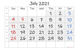 free july 2021 monthly calendar pdf template no if21m55
