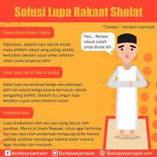Infografis Solusi Lupa Rakaat Sholat Infografis