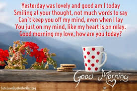 Romantic Good Morning Poems Good Morning Love Love Poem For Her Good Morning Beautiful