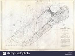 1867 Depot De La Marine Nautical Chart Or Map Of Alexandria