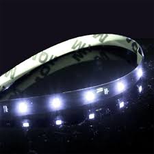 4ft White Rv Camper Interior Led Light Strip Floor Ceiling Flexible 12v Dc Wired Walmart Com Walmart Com