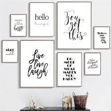 In fact, i'm confident in stating that somewhere around 80. Pack Of 12 Laugh Inspiring Quotes Wall Art Canvas Painting Black White Wall Poster Prints For Living Room Modern Home Decor 12 X 18 Paper Print Art Paintings Posters In India