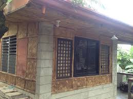 The native house has traditionally been constructed with bamboo tied together and covered with a thatched roof using nipa/anahaw leaves. Facebook