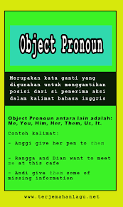 Contoh kalimat pujian untuk guru. Pengertian Object Pronoun Penggunaan Object Pronoun Berbagi Ilmu