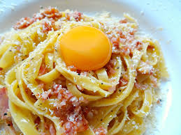 Fettuccine Carbonara No Cream Don T Go Bacon My Heart Easy Carbonara Recipe Fettuccine Carbonara Chicken Carbonara Recipe