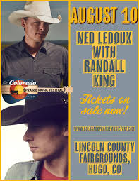 Ned Ledoux at the Lincoln County Fair Hugo, CO August 10
