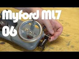 Myford Lathe Restoration Part 6 Apron Youtube Restoration Machine Shop Apron