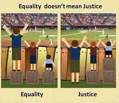Equality Does Not Always Mean Justice Don T Always Look To Be Equal With Someone Else Try To Establish Justice And What Is Right With Impartiality Equality Social Work Teaching