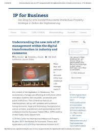 Choisir le meilleur bureau de change parisien : Understanding The New Role Of Ip Management Within The Digital Transformation In Industry And Commerce Ip For Business Intellectual Property Big Data