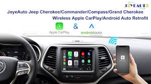 Of course he didn't carry the item so i've been searching on the internet, but can't seem to find the correct hub. Joyeauto Wireless Apple Carplay Android Auto Retrofit For Jeep Cherokee Grand Cherokee Uconnect 8 4 Youtube