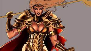 #thena played by angelina jolie and #thanos are first cousins in the marvel comics. Thena By Arkenstellar 2014 Youtube